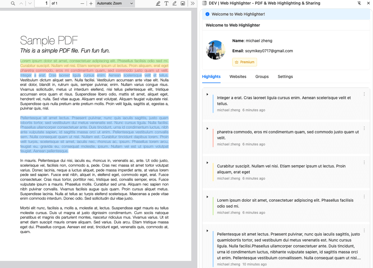 PDF Feature